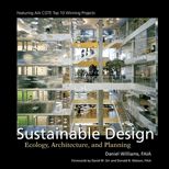 Sustainable Design  Architecture, Planning, and Ecology