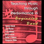 Teaching Music through Performance in Beginning Band