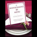 Management by Menu   With Study Guide