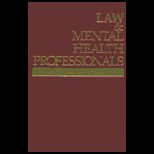 Law and Mental Health Professionals  Kentucky