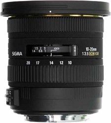 Sigma 10 20mm F3.5 EX DC HSM Lens for Canon EOS