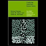 Ion Solid Interactions  Fundamentals and Applications
