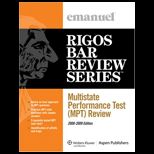 MULTISTATE PERFOMANCE TEST (MPT) REVIE