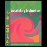 Essential Readings on Vocabulary Instructors