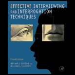 Effective Interviewing and Interrogation Techniques
