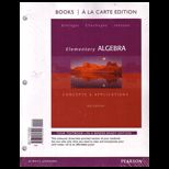 Elementary Algebra Concepts and Applications (Loose)