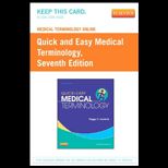 Medical Terminology Online for Quick and Easy Medical Terminology
