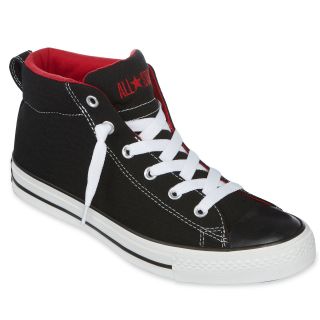 Converse Chuck Taylor All Star Street Mid Sneakers   Unisex Sizing, Red/Black
