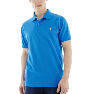 U.S. Polo Assn. Piqué Polo, Blue, Mens