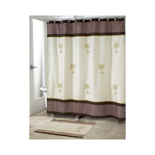 Avanti Oasis Palm Shower Curtain