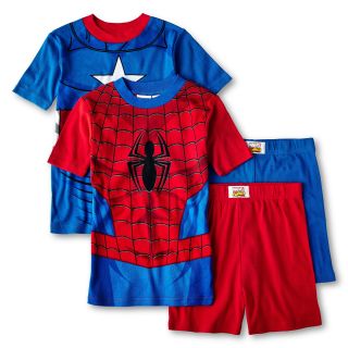 Superheroes 4 pc. Pajamas   Boys 4 10, Asst, Asst, Boys