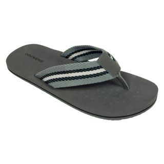 Dockers Woven Flip Flops, Grey, Mens