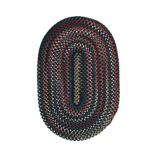 Chestnut Knoll Reversible Braided Round Rugs, Blue