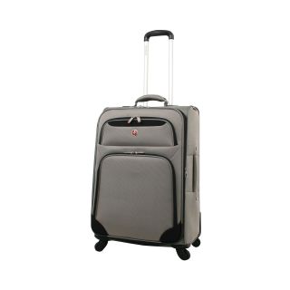 Swissgear 24 Spinner Upright Luggage Pewter