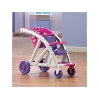 American Plastic Toys Shop with Me Stroller, Pink, Girls