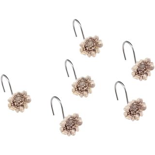 Bianca Shower Curtain Hooks, Pearl