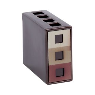 Avanti Precision Toothbrush Holder, Brown