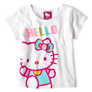 Hello Kitty Graphic Tee   Girls 12m 5y, White, Girls
