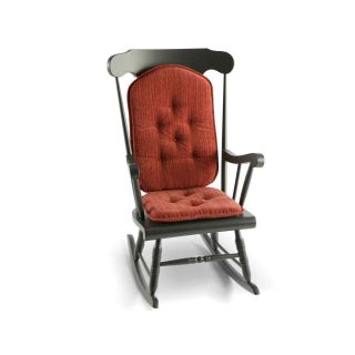 Polar Gripper 2 Piece Rocker Chair Cushion Set, Garnet (Red)
