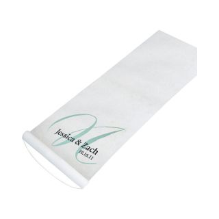 Personalized Aisle Runner, White