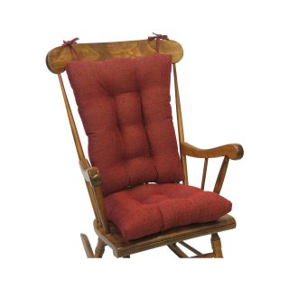 Tyson Gripper 2 Piece Jumbo Chair Cushion Set, Brown