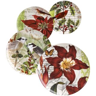 Traditions Set of 4 Assorted Salad Plates