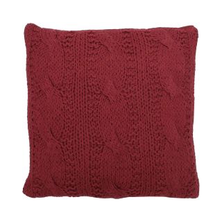 Corbin 18 Knitted Decorative Pillow, Chili Pepper