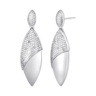 ONLINE ONLY   Diamond Addiction Diamond Accent Marquise Shaped Drop Earrings,