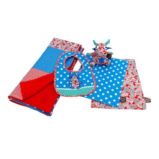 Trend Lab Mommys Little Monster 5 pc. Gift Set, Red/Blue, Boys