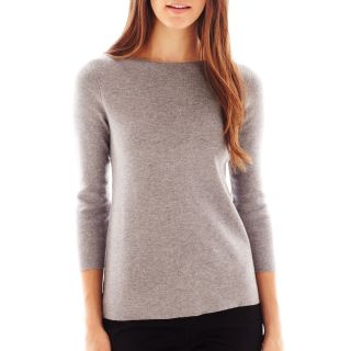 Worthington A Line Sweater   Talls, Medium Heather Gre, Womens