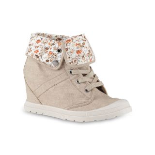 CALL IT SPRING Call it Spring Gallillan Wedge Sneakers,   Natural, Womens