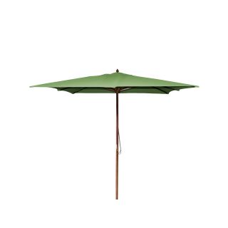 Square Market 8.5 Wood Umbrella