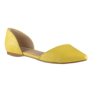 CALL IT SPRING Call It Spring Crilama Dorsay Flats, Yellow, Womens