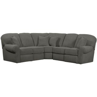 Madison 3 pc. Reclining Sectional, Granite