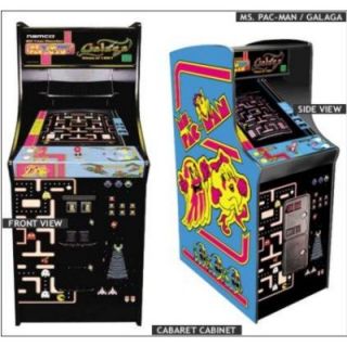 Ms. Pac/Galaga 19 Home Arcade Game Non Coin