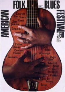 American Folk Blues Festival 69 (Original Concert Poster)