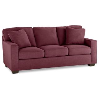 Possibilities Track Arm 82 Sofa, Grape