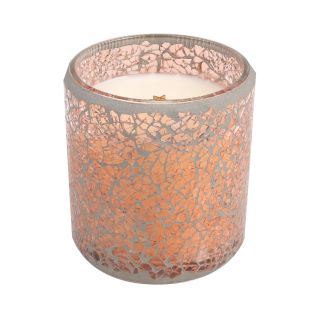 Woodwick Mosaic Jar Pink Lemonade Candle