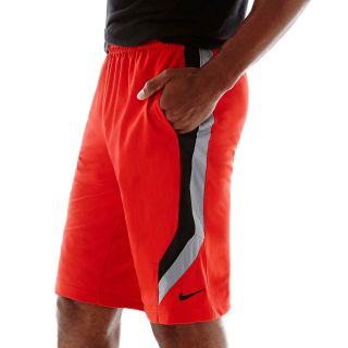 Nike Lane Basketball Shorts, Red/Black, Mens