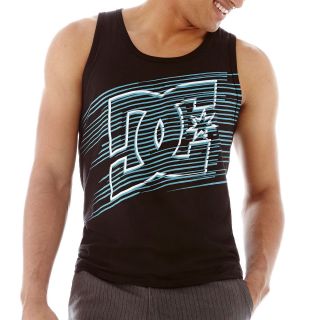 Dc Shoes DC All Team Tank Top, Black/Tan, Mens