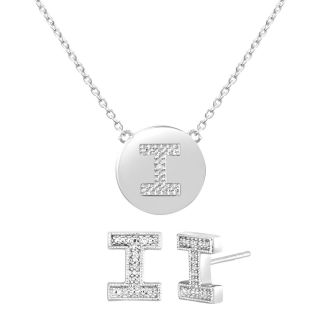 ONLINE ONLY   Diamond Addiction Diamond Accent Initial I Set, Womens