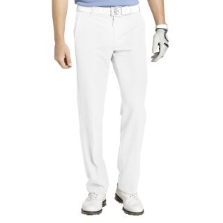 Izod Golf Slim Fit Flat Front Pants, White, Mens