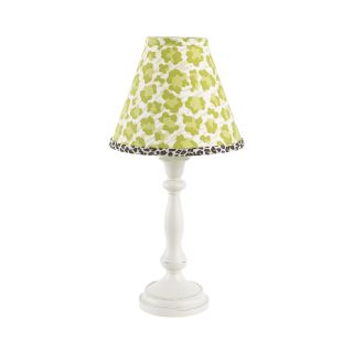 COTTON TALES Cotton Tale Here Kitty Kitty Lamp, Green/Cream/Brown, Girls