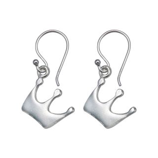 Bridge Jewelry Crown Drop Fashion Earrings Sterling Silver
