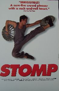 Stomp   Touring Production (Original Theatre Window Card)