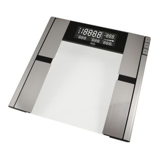 AWS Digital Personal Bath Body Fat Scale, Steinless Steel