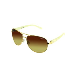 LIZ CLAIBORNE Boucherie Aviator Sunglasses, White, Womens