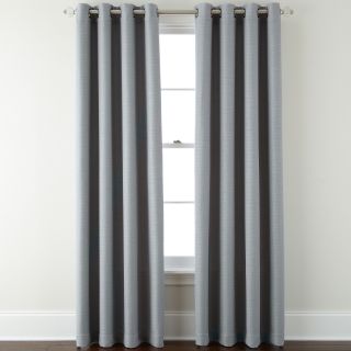 Cindy Crawford Style Sonoma Solid Grommet Top Curtain Panel, Sullivan Khaki