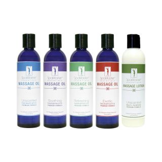 Master Massage Variety Pack of All Natural Massage Oils