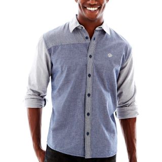 Vans Long Sleeve Woven Shirt, Pacific Mash Up, Mens